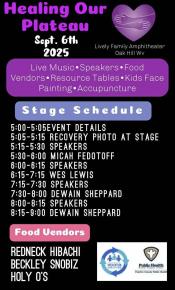 Stage Schedule & Vendors