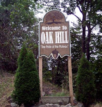 oak hill sign