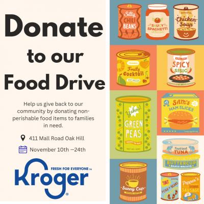 Kroger Food Drive Flyer