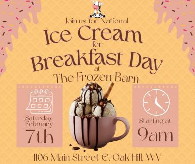 Ice Cream for Breakfast Day