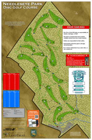 Disc Golf Map