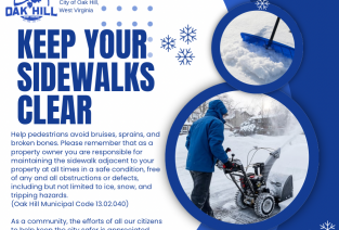 Keep Your Sidewalks Clear