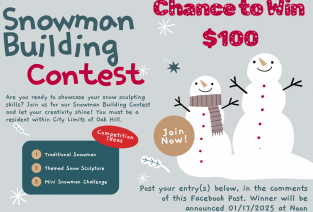 Snowman Building Contest 
